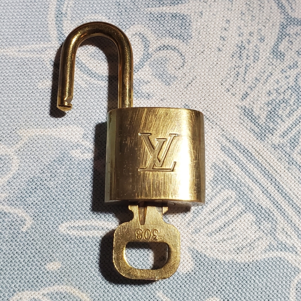 Louis Vuitton Brass Padlock